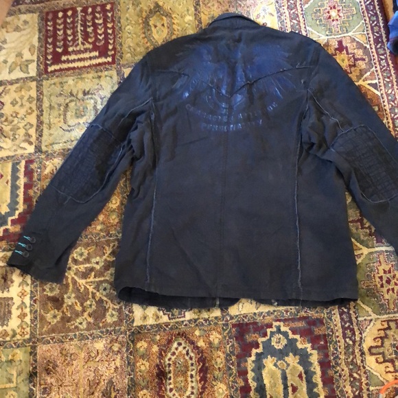 Smash vintage navy blue jacket - Picture 7 of 8